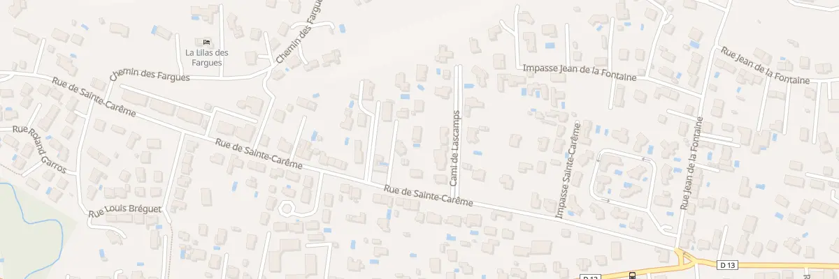 Plan du 37 Rue Sainte-Carême à Albi
