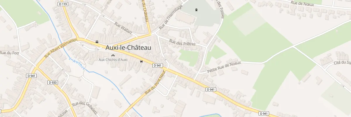 Plan du 29 Rue du Général de Gaulle à Auxi-le-Château