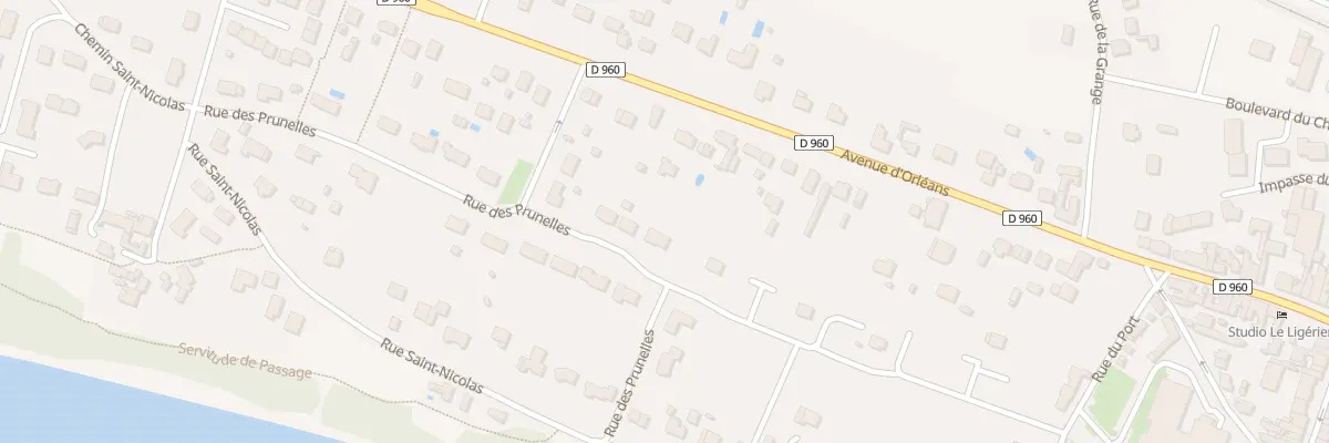 Plan du 21 Rue des Prunelles à Saint-Denis-de-l’Hôtel