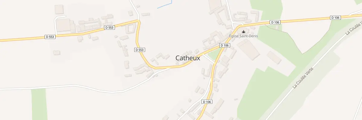Plan du 8 Rue de Choqueuse à Catheux