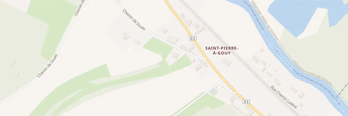 Plan du 5026F Che de Soues à Crouy-Saint-Pierre