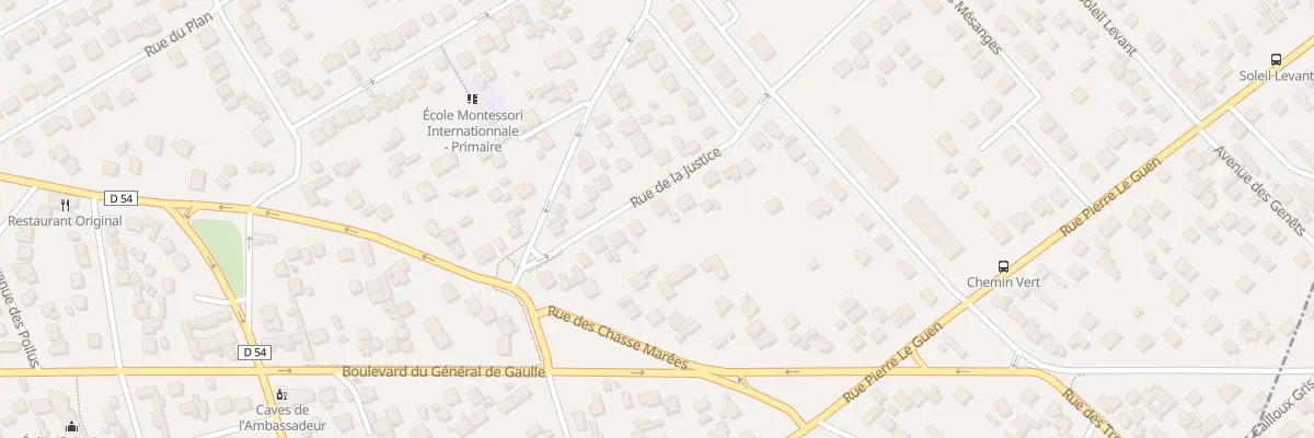 Plan du 10T Rue de la Justice à Conflans-Sainte-Honorine