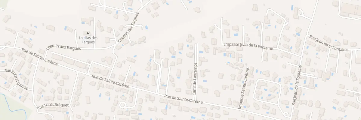 Plan du 35B Rue Sainte-Carême à Albi
