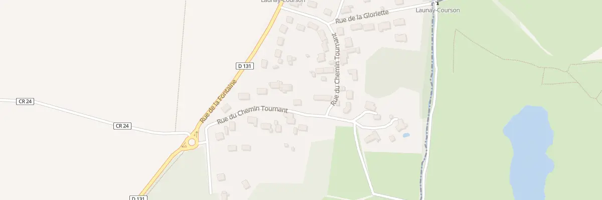 Plan du 24 Rue du Chemin Tournant à Vaugrigneuse