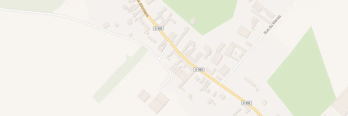 Plan du 59 Rte d’Amiens à Maizicourt