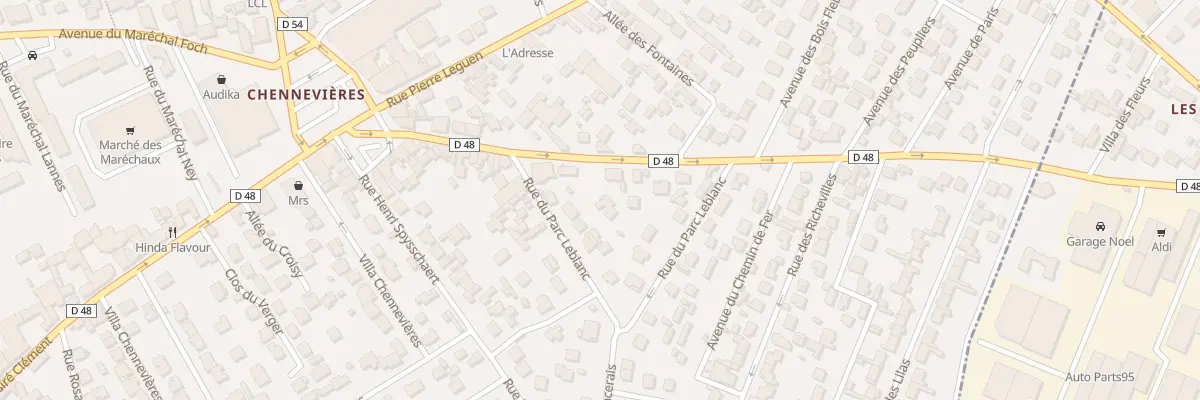 Plan du 32B Rue d’Herblay à Conflans-Sainte-Honorine