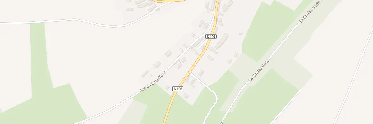 Plan du 1 Rue du Chauffour à Catheux