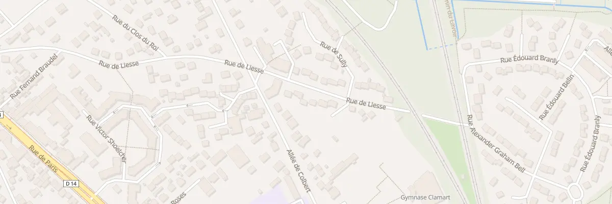 Plan du 38 Rue de Liesse à Saint-Ouen-l’Aumône