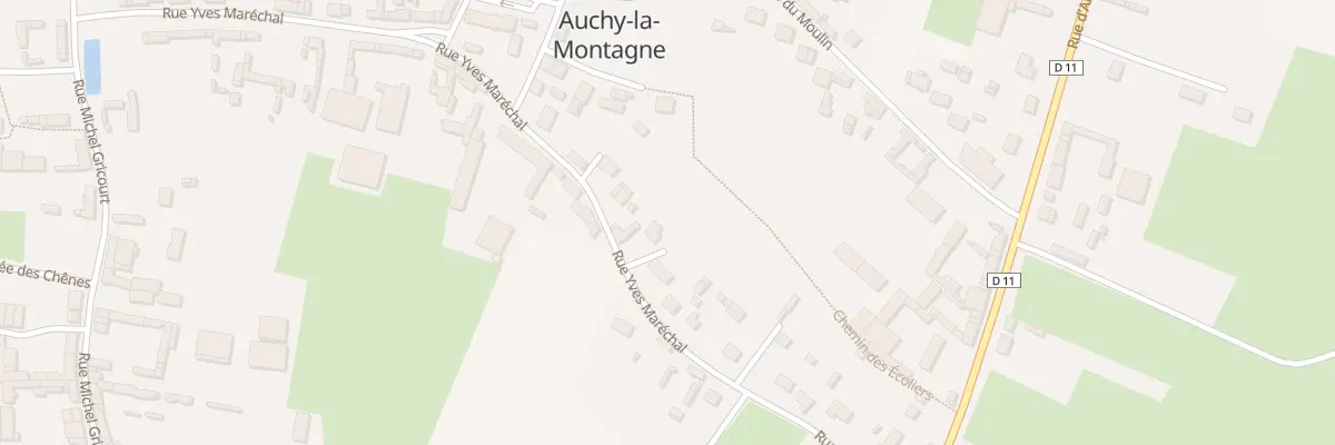 Plan du 26 Rue Yves Maréchal à Auchy-la-Montagne