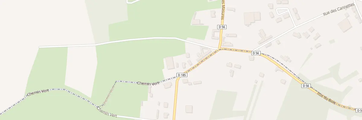 Plan du 42 Rue des Mazures à Prouville