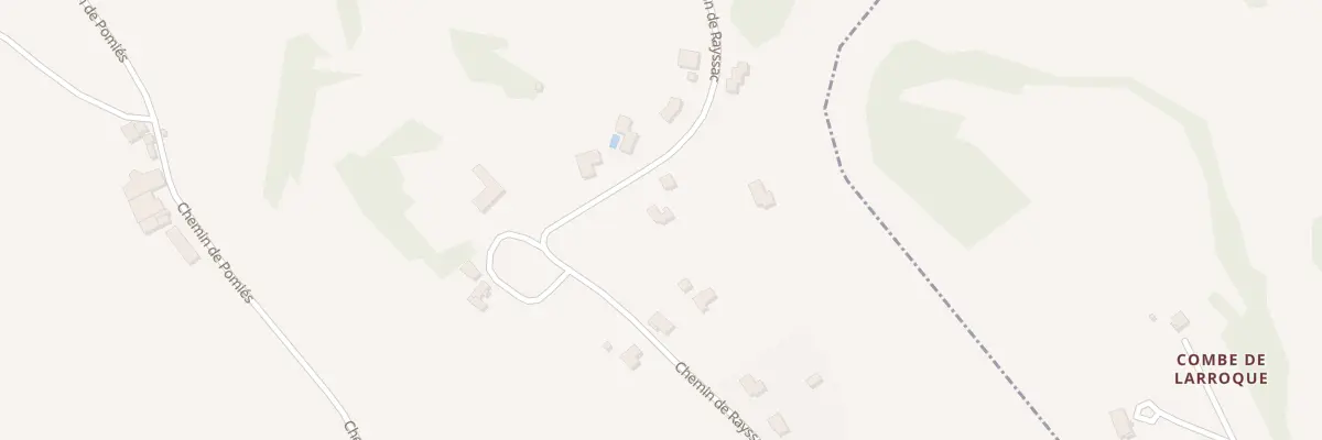 Plan du 560 Che de Rayssac à Labastide-Gabausse