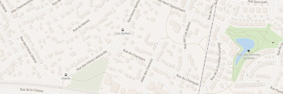 Plan du 7 Rue du Champart à Conflans-Sainte-Honorine