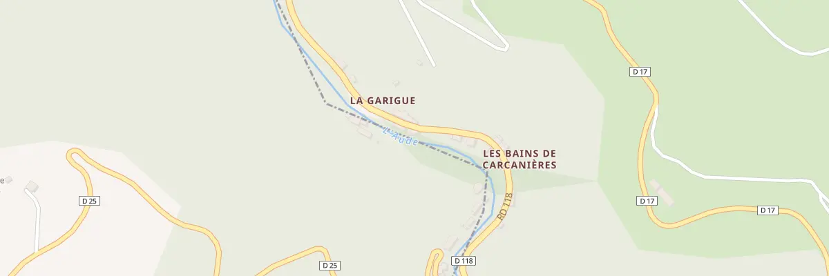Plan du 134 La Garigue à Escouloubre