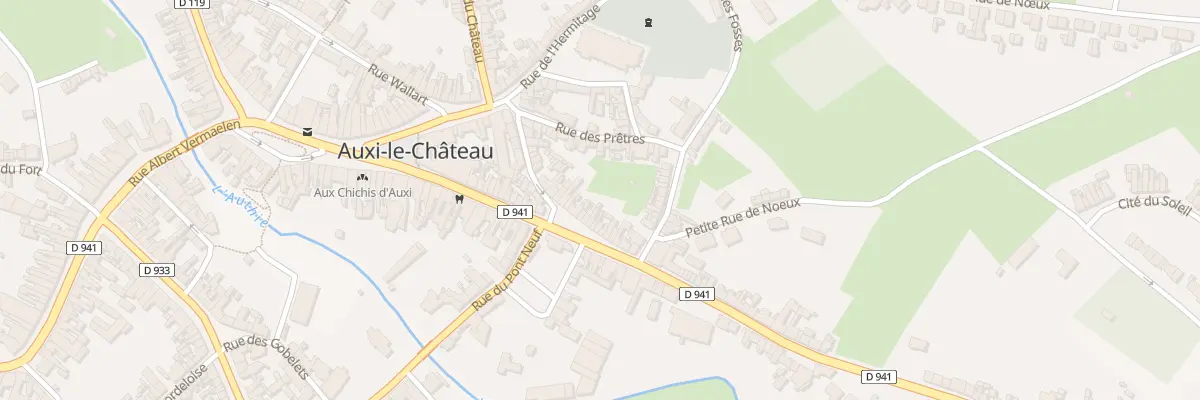 Plan du 37 Rue du Général de Gaulle à Auxi-le-Château