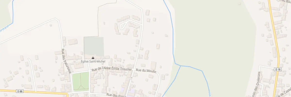 Plan du 4 Rue du Gué Saint-michel à Chârost