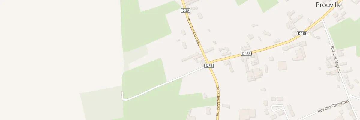 Plan du 24 Rue des Mazures à Prouville
