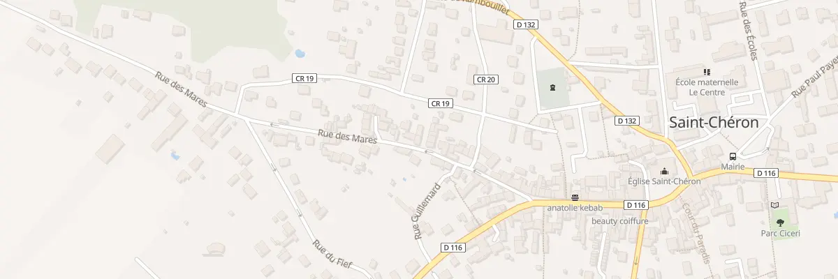 Plan du 38 Rue des Mares à Saint-Chéron