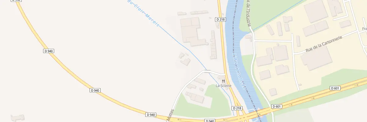 Plan du 60 Rue des Mottes à Saint-Folquin