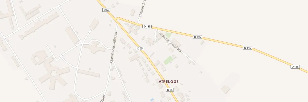Plan du 5 Rue de Vireloge à Chezal-Benoît