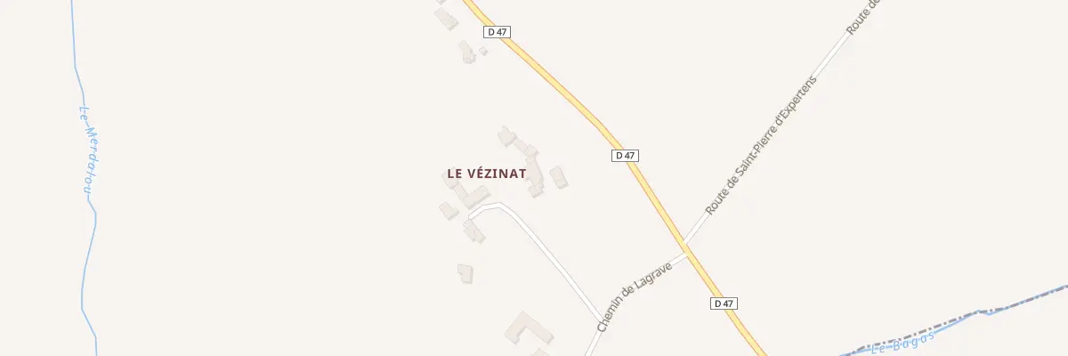 Plan du 6060 Le Vesinat à Lautrec