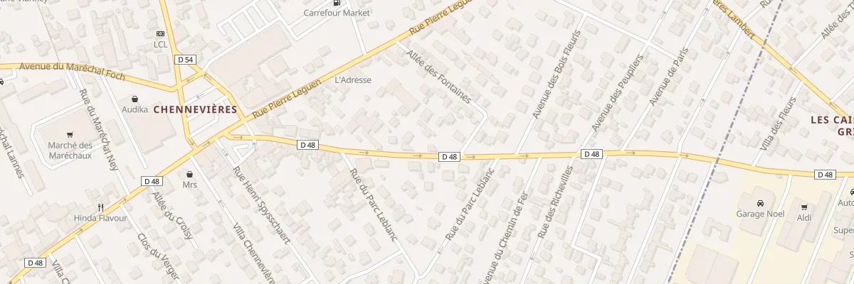 Plan du 23 Rue d’Herblay à Conflans-Sainte-Honorine