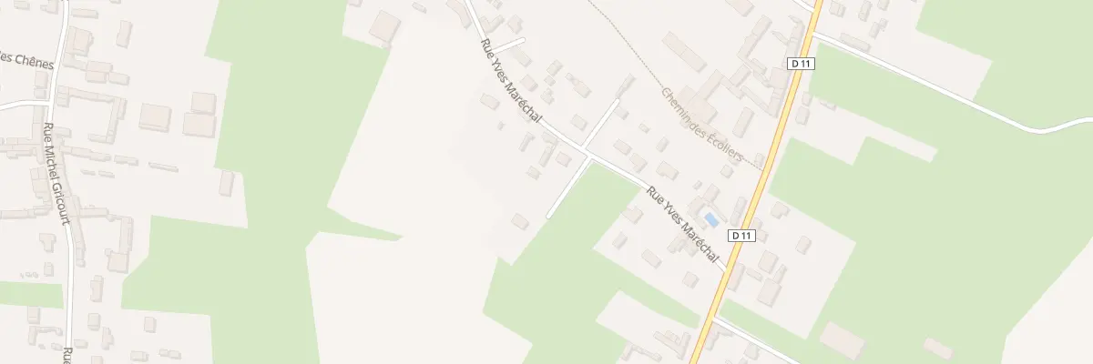 Plan du 17 Rue Yves Maréchal à Auchy-la-Montagne