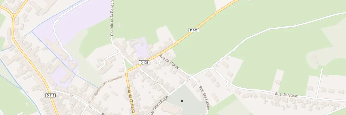 Plan du 3 Rue de Noeux à Auxi-le-Château