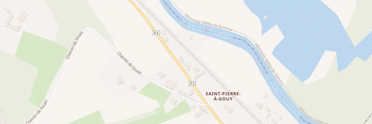 Plan du 3 Rue du 44e R.I. Coloniale à Crouy-Saint-Pierre