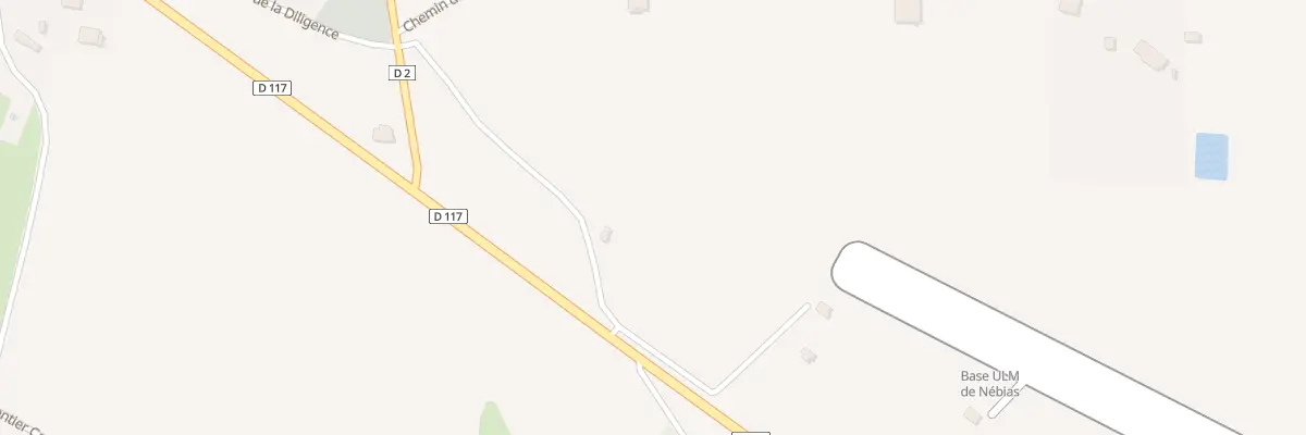 Plan du 157 Gaillade à Nébias