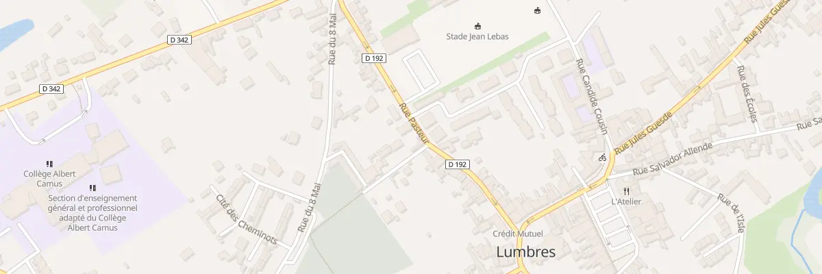 Plan du 31 Rue Pasteur à Lumbres