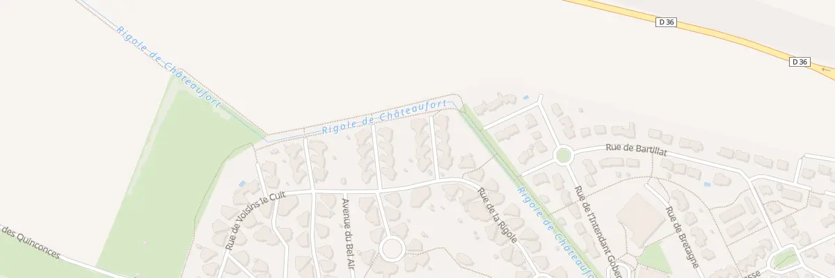 Plan du 11 Imp du Pré aux Anes à Villiers-le-Bâcle