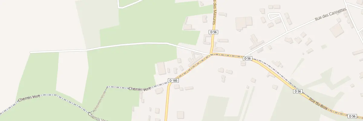 Plan du 40 Rue des Mazures à Prouville