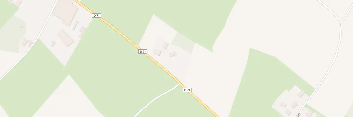 Plan du 1 Hameau de Senecoville à Azincourt