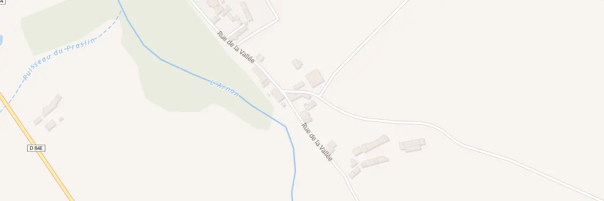 Plan du 21 Rue de la Vallée à Saint-Ambroix