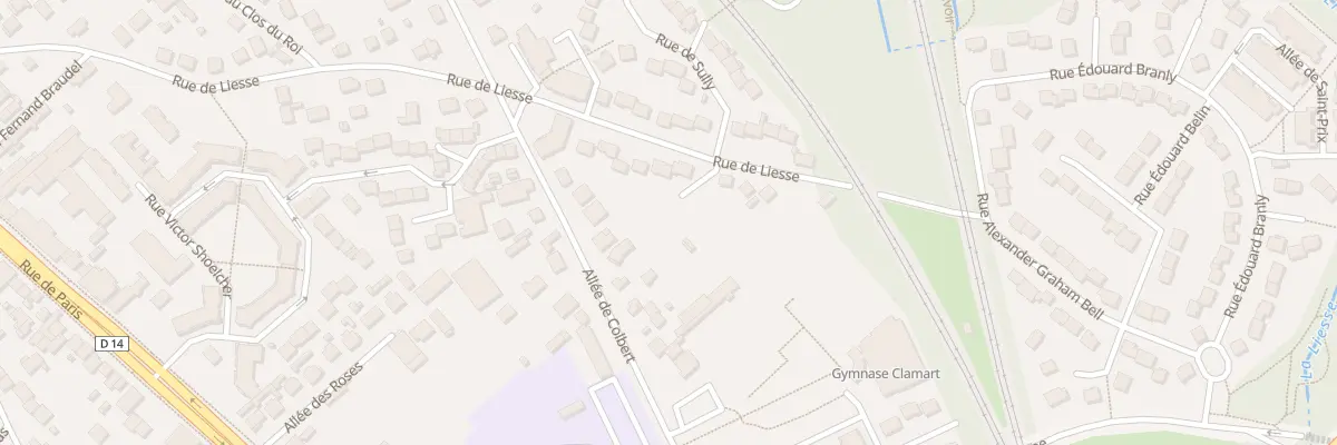 Plan du 44 Rue de Liesse à Saint-Ouen-l’Aumône