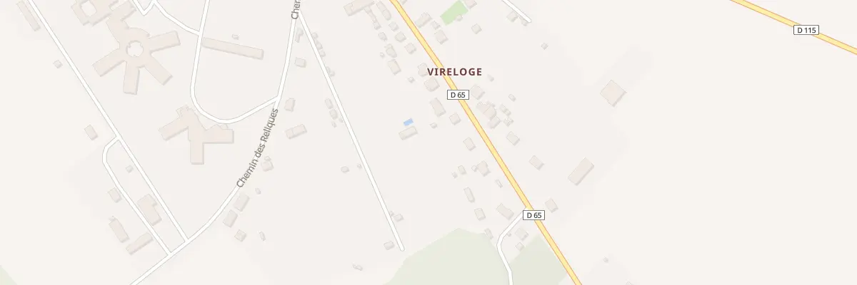Plan du 22 Rue de Vireloge à Chezal-Benoît