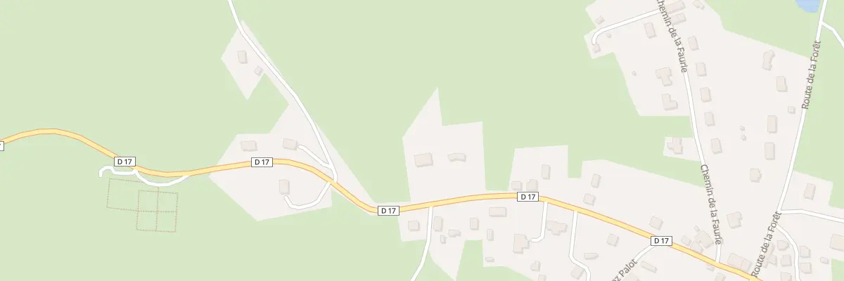 Plan du 24 Rte de Saint Sulpice à Blessac