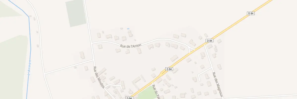 Plan du 12 Rue de l’Arnon à Saint-Ambroix