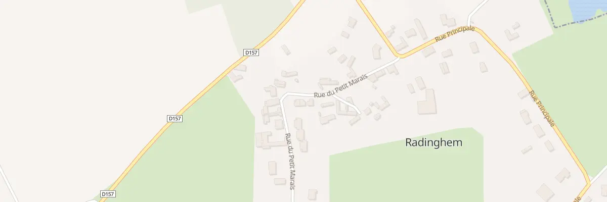Plan du 19 Rue du Petit Marais à Radinghem