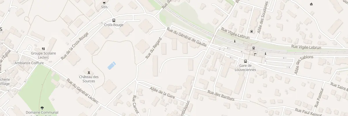 Plan du 21 Rue de Montbuisson à Louveciennes