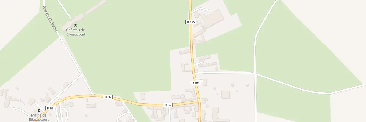 Plan du 2 Rue Ponchet à Ribeaucourt