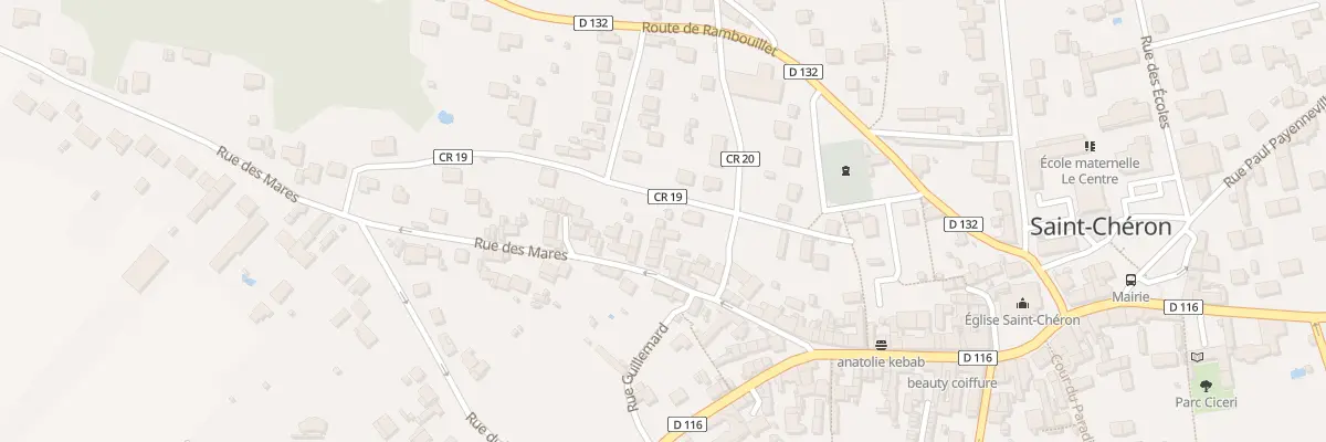 Plan du 34 Rue des Mares à Saint-Chéron
