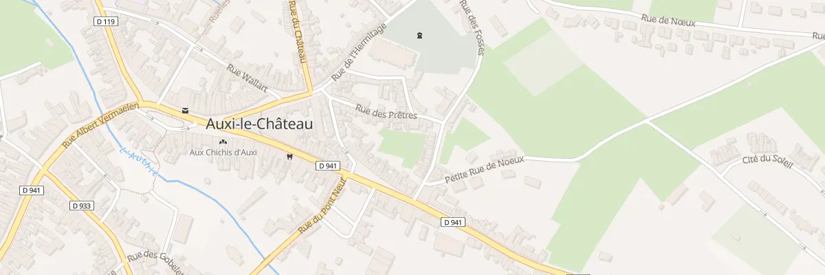 Plan du 24 Rue des Prêtres à Auxi-le-Château