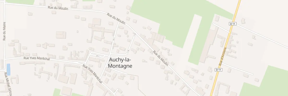 Plan du 19 Rue du Moulin à Auchy-la-Montagne