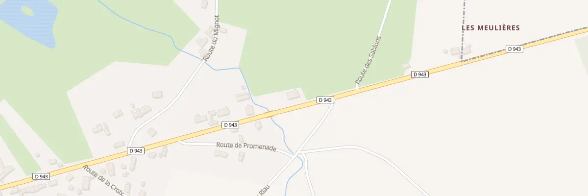Plan du 27 Rte de Chateaumeillant à Champillet