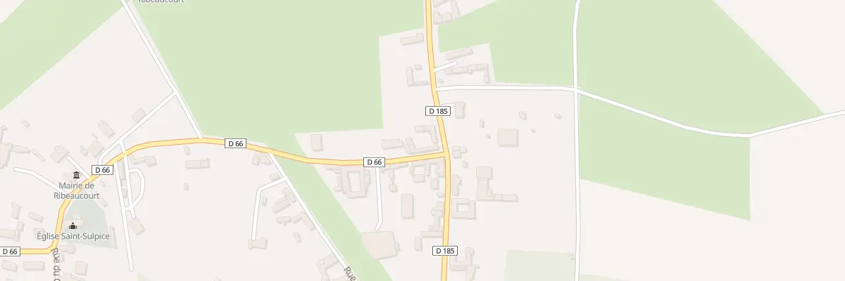 Plan du 6 Rue Ponchet à Ribeaucourt
