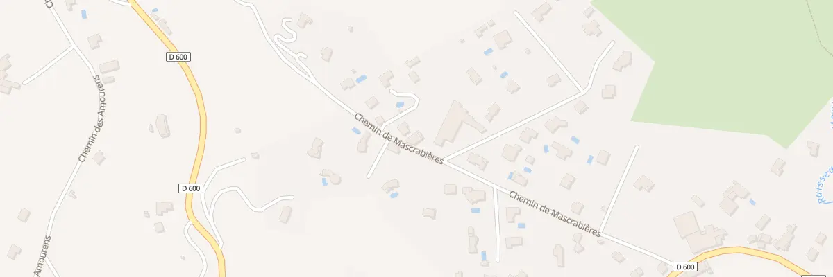 Plan du 18 Che de Mascrabieres à Fénols
