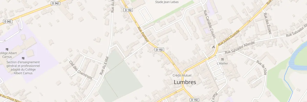 Plan du 27 Rue Pasteur à Lumbres