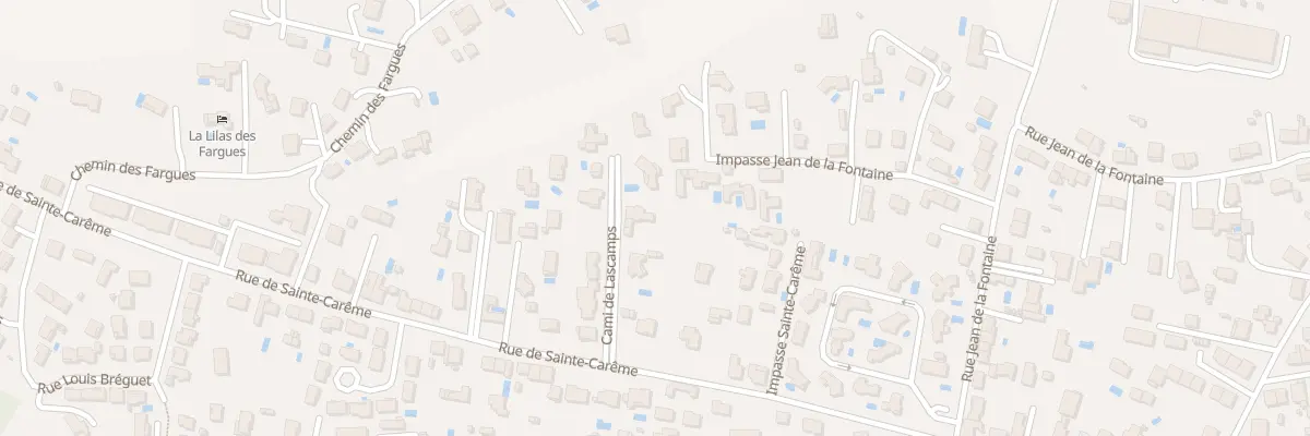 Plan du 29 Rue Sainte-Carême à Albi
