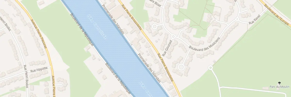 Plan du 172 Rue Pierre Brossolette à Gravelines